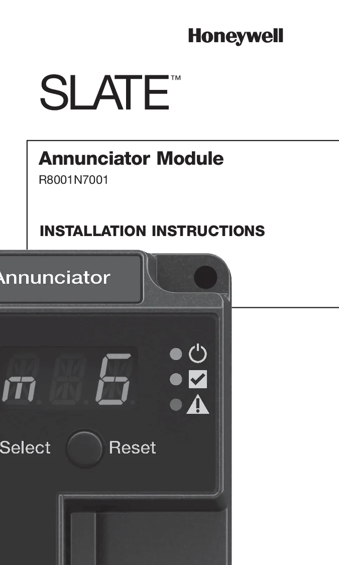 SLATE Módulo de Anunciación – R8001N7001