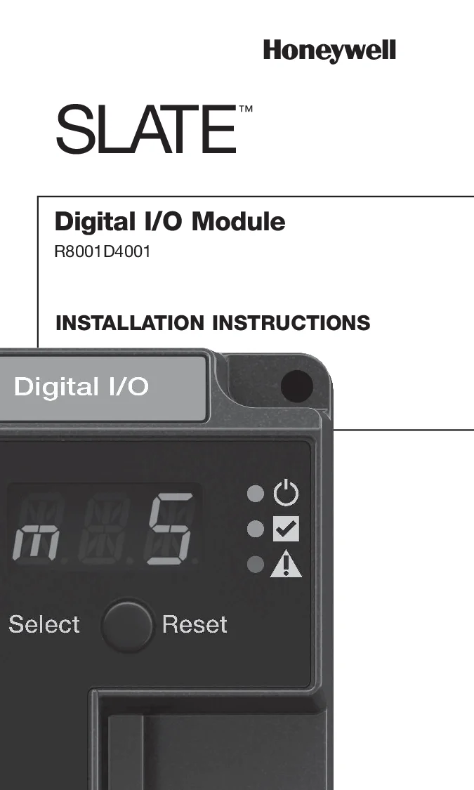 SLATE Módulo I/O Digital– R8001D4001