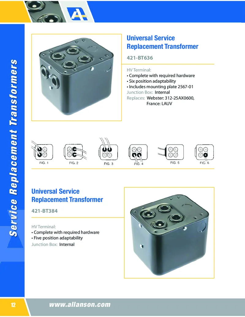 Allanson – Transformador 421-BT636